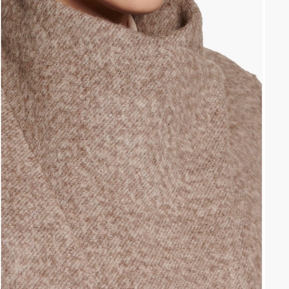 Kenneth Cole New York Asymmetrical Coat - Picture 3 of 12